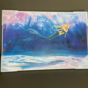 Mermaid Art  with Oceanic Colors Design by Jeanette Vertentes